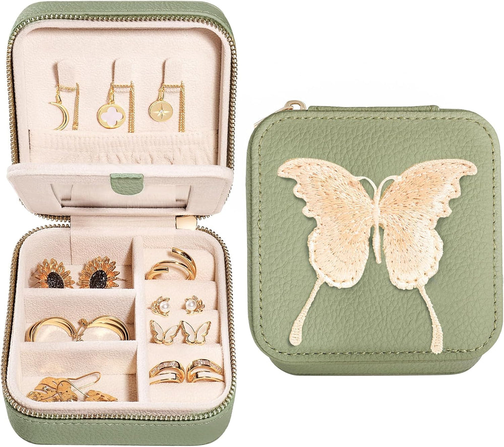 S.Leaf Ladies' Travel Jewelry Box Mini Jewelry Box
