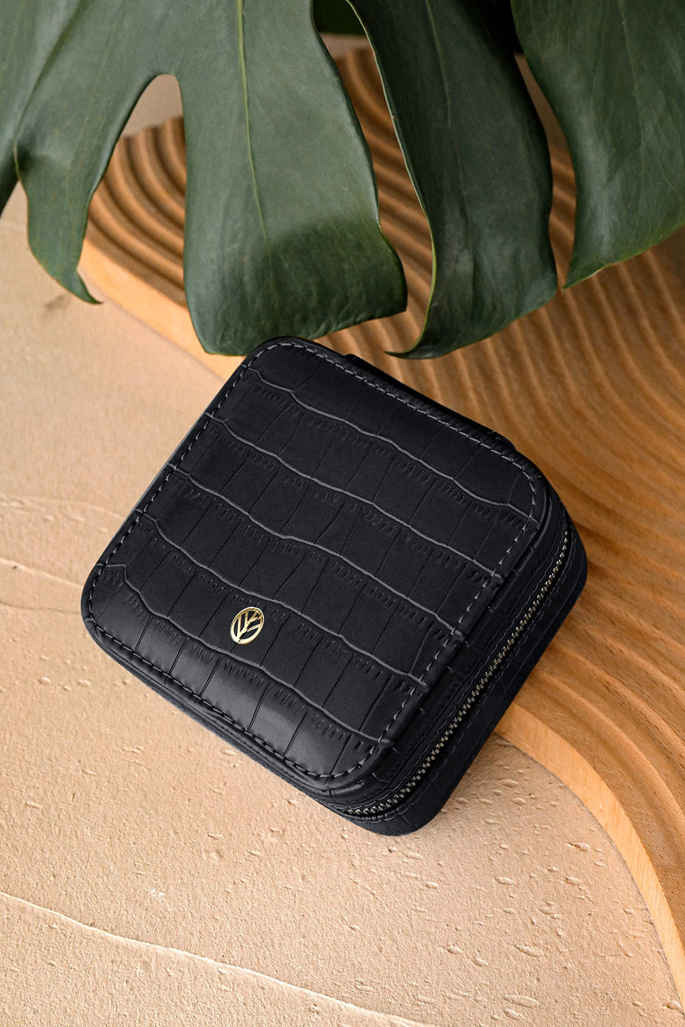 S.Leaf Travel Jewelry Organizer Boxes for Women Small Portable