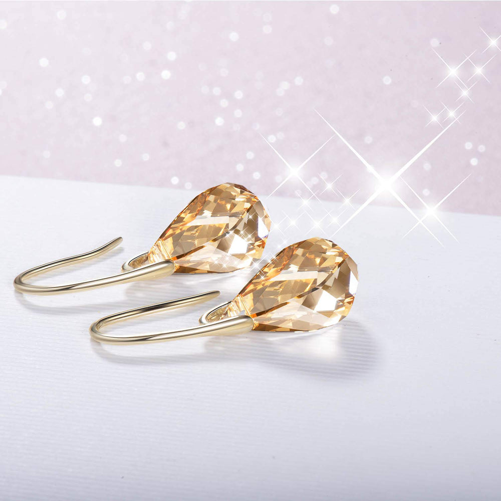 dainty swarovski earrings for girls