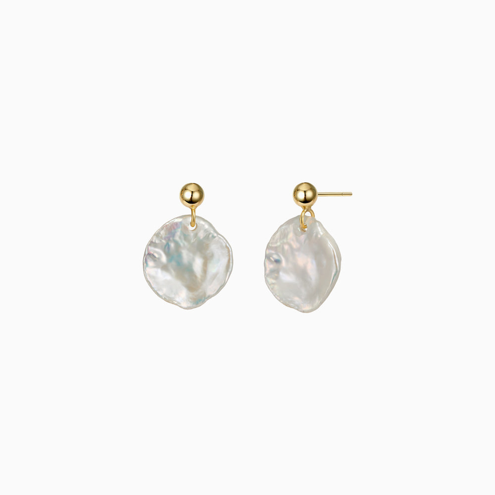 Nature Baroque Pearl Earrings